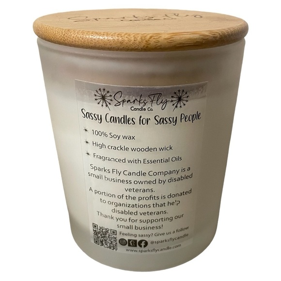 Size Matters: Nobody wants a small glass of wine! Soy Candle 10 oz. - Picture 3 of 6